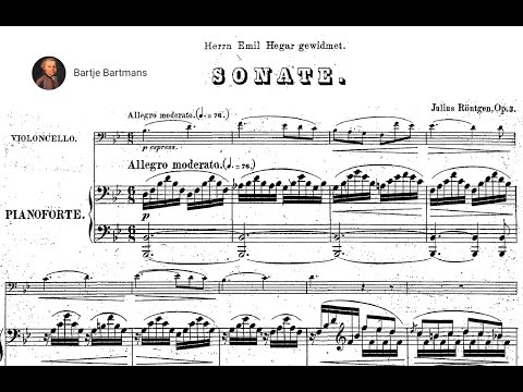 Julius Röntgen - Cello Sonata No.1, Op. 3 (1873)