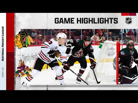 Blackhawks @ Coyotes 1/6/22 | NHL Highlights