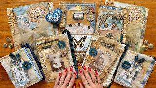 Vintage Paper Bag Journals - 5 Tutorials in One Video!