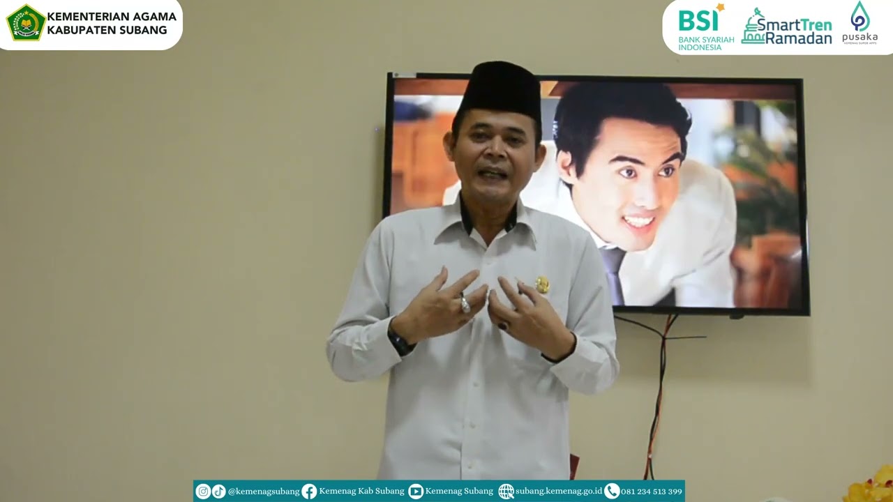 #KemenagSubang : SmartTren - Nilai-Nilai Pendidikan dalam Ibadah Puasa