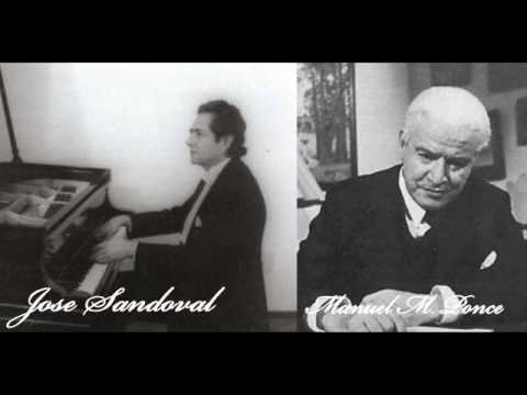 Manuel M. Ponce - Jose Sandoval - Scherzino Mexicano - Piano