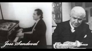 Manuel M. Ponce - Jose Sandoval - Scherzino Mexicano - Piano