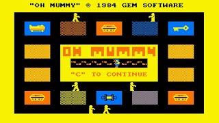 [Amstrad CPC] Oh Mummy ! - Longplay