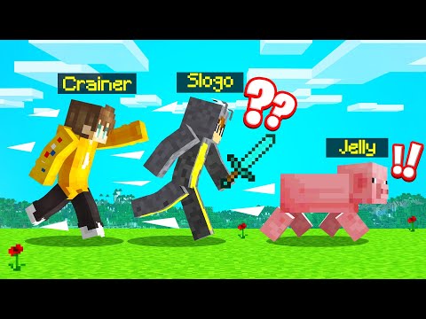 Sly Pig Speedruns with Hunters! Minecraft