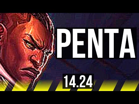 LUCIAN & Poppy vs JHIN & Nautilus (ADC) | Penta, 12/2/6, Legendary | KR Master | 14.24