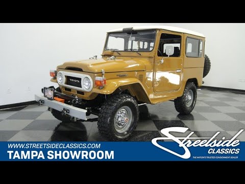 1978 Toyota Land Cruiser FJ (CC-1592598) for sale in Lutz, Florida