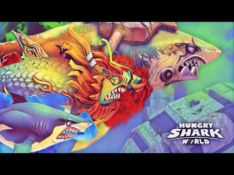 THE EVOLUTION OF GREAT WHITE SHARK BEING VETERAN GREAT WHITE SHARK - Hungry Shark World