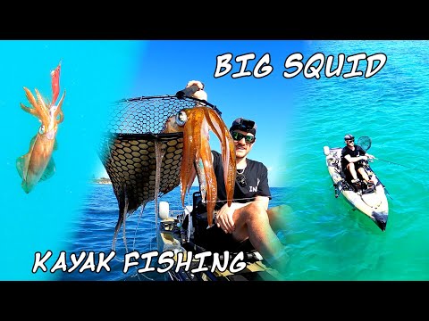 How To Catch SQUID - Kayak Fishing
