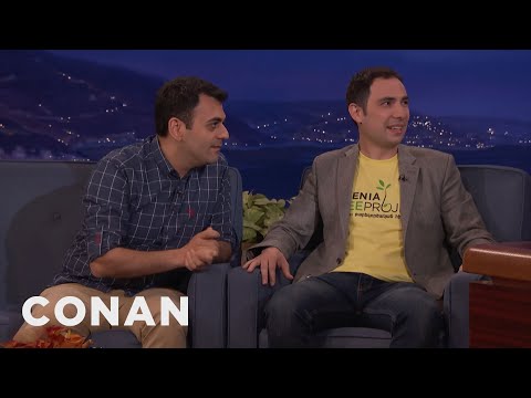 ArmComedy’s Sergey & Narek Teach Conan Some Colorful Armenian Phrases | CONAN on TBS