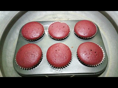 Red Velvet cup cake without oven || Flavor & Fashion by Sabina.