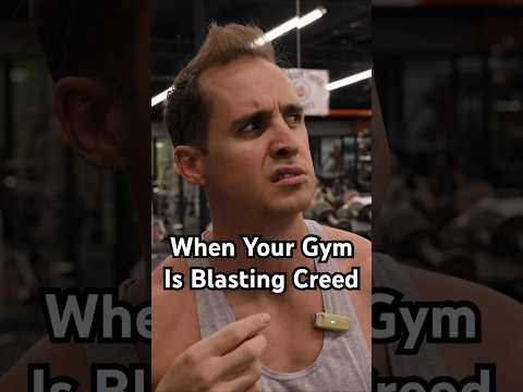 When Your Gym Is Blasting Creed #shorts