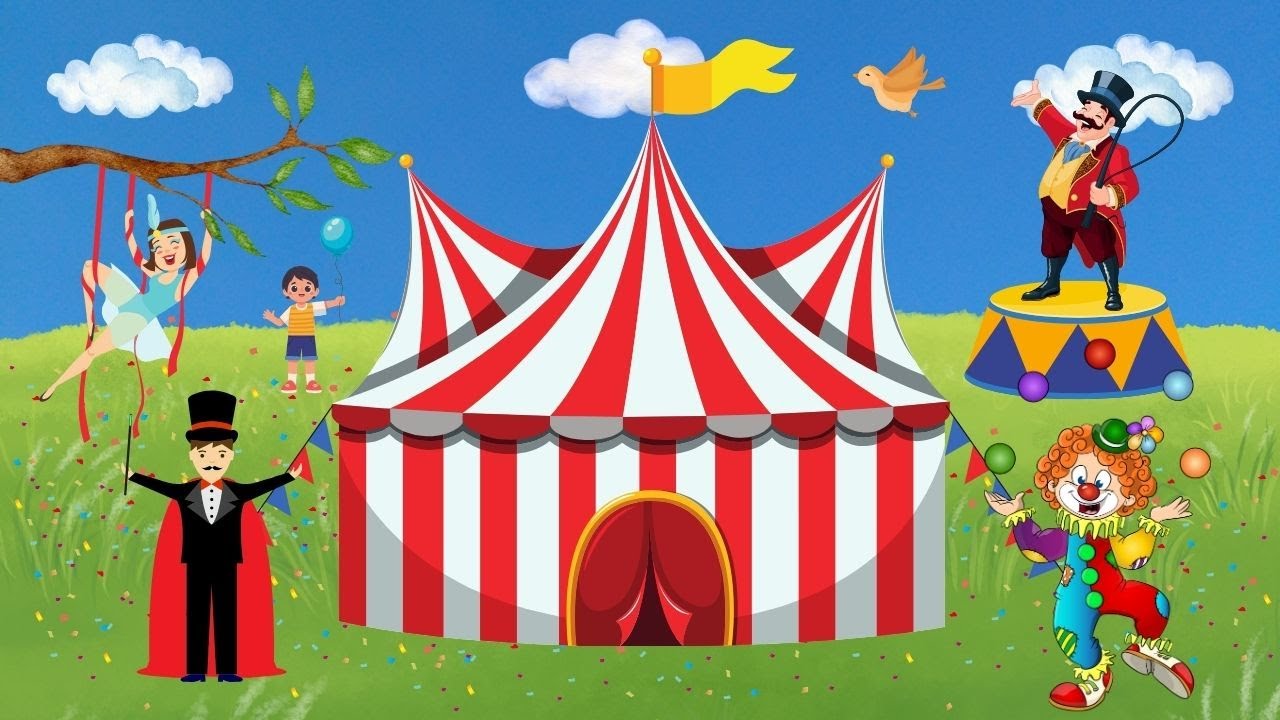 Dia do Circo para Educação Infantil - Historinha Educativa para Crianças - O Circo Chegou!