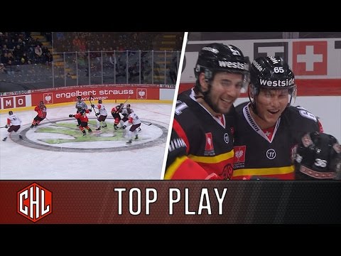 SC Bern: Textbook Play from the Faceoff | Top Play