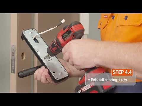 Smart lock installation instructions, Rectangle lock, Lemaar