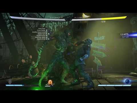 Injustice 2 scarecrow combo (high damage)