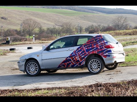 Jozef Brhlík (ALFA ROMEO) HRC-Rally Park FINALE (2019.11.17.) 6.Kolo