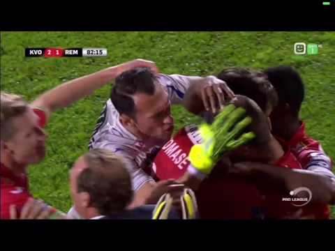 Goal Marusic Kv Oostende 2-1 Mouscron-Péruwelz