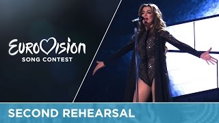 Iveta Mukuchyan - LoveWave (Armenia) Second Rehearsal