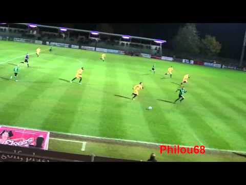 Le but de Marques contre Quevilly