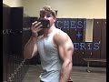 Chest and Tris | Gavin Ackner | 19 year old bodybuilding...CRAZY TRICEP PUMP