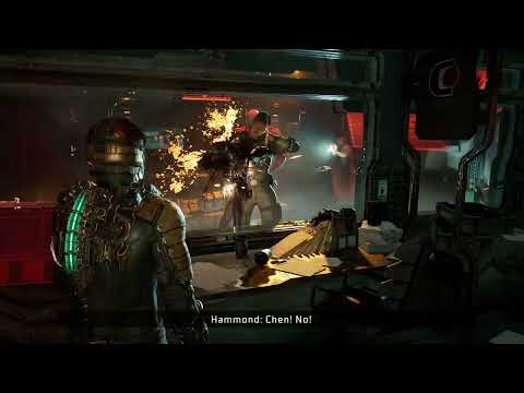 Dead Space - Isaac's first encounter with the Necromorphs