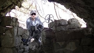 Abandoned Outlaw Hideout &amp; Ghost Town Silver Metal Detecting