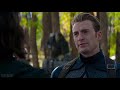 Old captains gives the shield to Bucky and The Falcon Avengers endgame scene