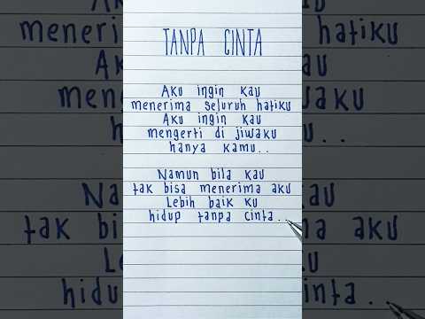 Tanpa Cinta · Yovie Widianto · Tiara Andini · Lyrics