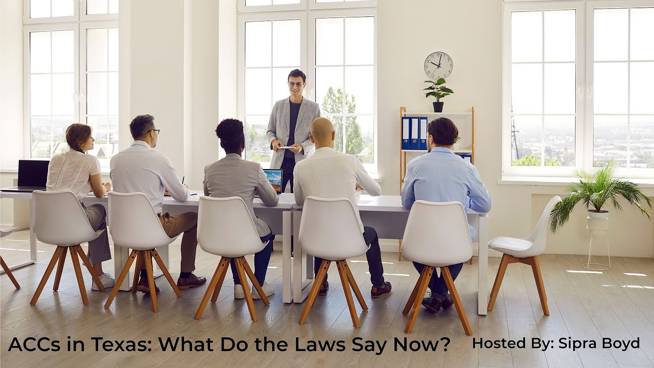 ACCs in Texas: What Do the Laws Say Now