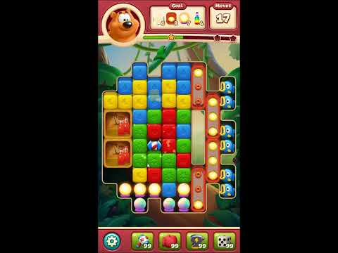 Toon Blast Level 6236 - NO BOOSTERS 🐻🐺🐱 | SKILLGAMING ✔️