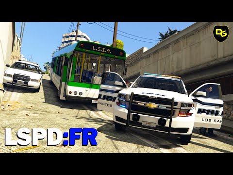 Geiselnahme im Bus! - GTA 5 LSPD:FR #246 - Daniel Gaming