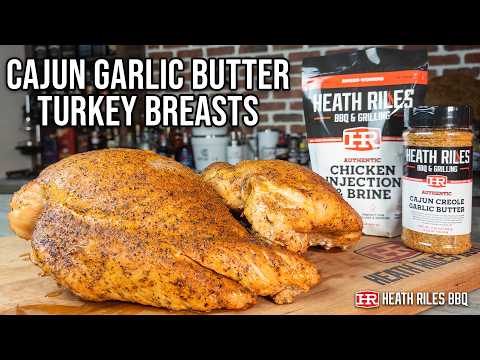 Smoked Creole Garlic Butter Turkey Breast | Heath Riles BBQ