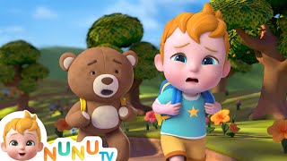 The Bear Went Over the Mountain | Kids Songs &amp; Nursery Rhymes | NuNu Tv