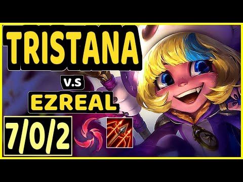 ABLE (TRISTANA) vs EZREAL - 7/0/2 KDA BOTTOM ADC CHALLENGER GAMEPLAY - KR