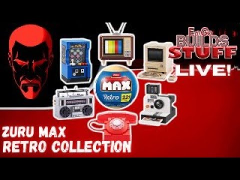 PART 2 Zuru Max Retro Collection: EmGo Builds Stuff LIVE!