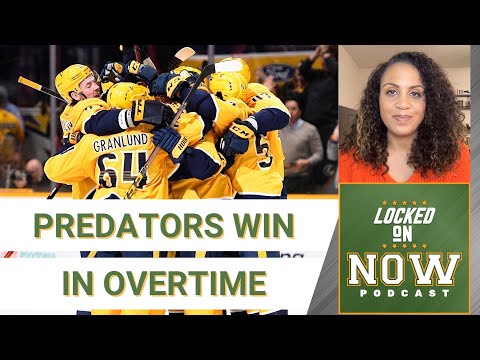 The Nashville Predators End the Colorado Avalanche Win Streak in Overtime | Game Night Recap