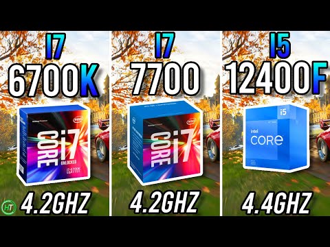 i7 6700k vs i7 7700 vs i5 12400F - Big Differences?