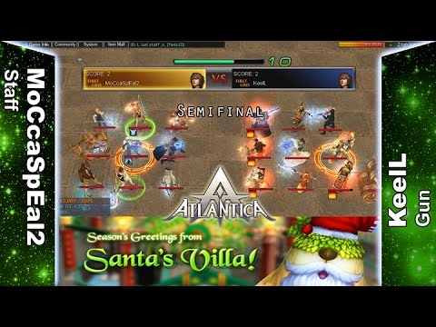 Titan 08/01/2017 AM: Semifinal - MoCcaSpEal2 vs KeelL - Atlantica Online