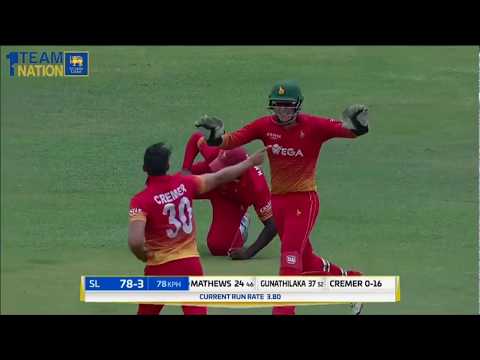 第5回ODIハイライトハンバントータのMRICSでのスリランカ対ジンバブエ戦 (5th ODI Highlights: Sri Lanka vs Zimbabwe at MRICS, Hambantota)