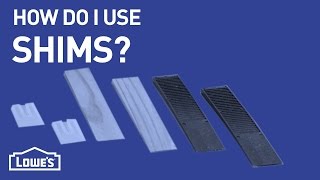 How Do I Use Shims | DIY Basics