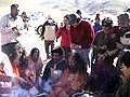 Kailash Mansarovar 2009 Yatra Havan Bhajans And Aarti On The Banks Of The Brahmaputra At Saga