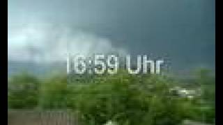 preview picture of video 'UNwetter in Oberstenfeld 30.5.2008'