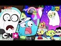 Teen Titans Go! + Gumball + Wat Beren Leren | Halloween-avonturen | Cartoon Network