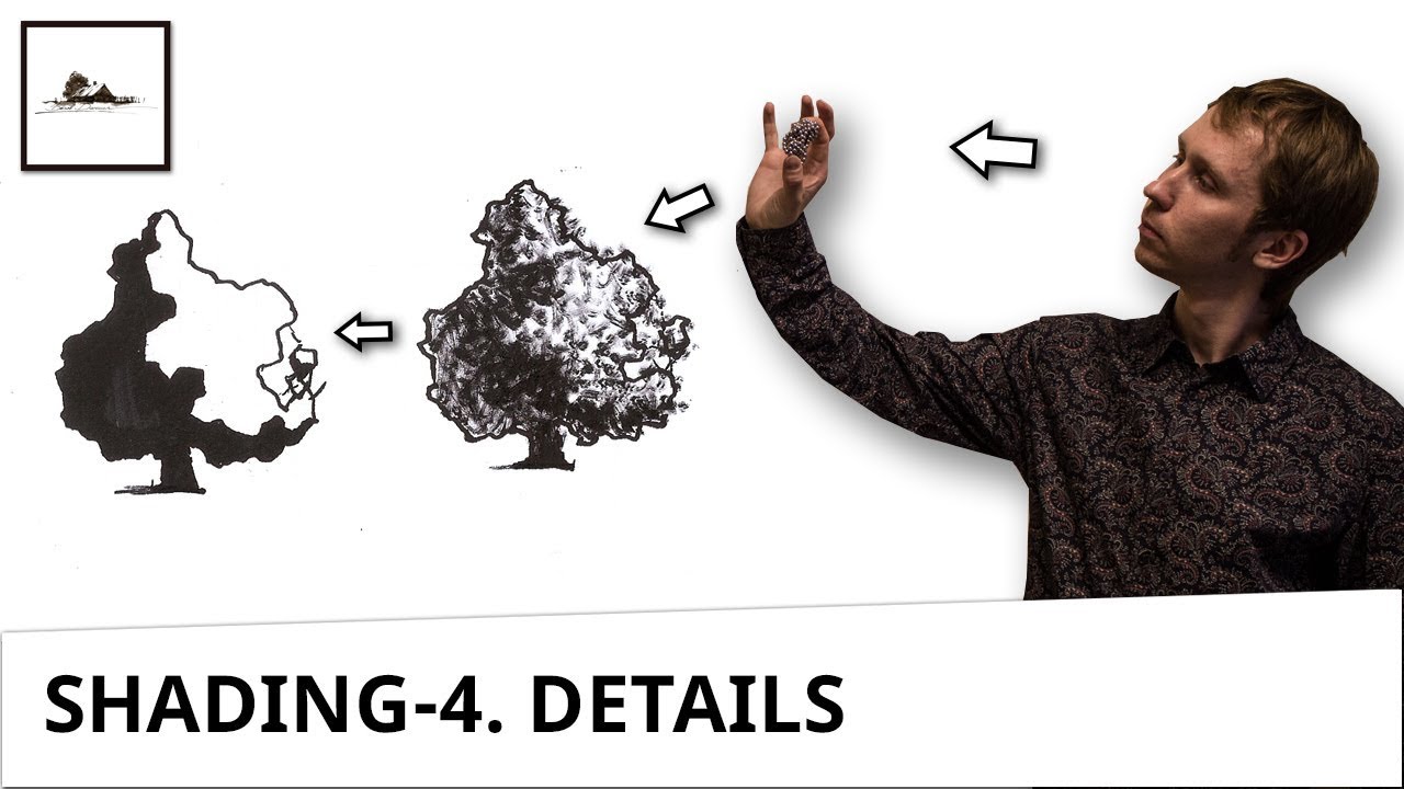 How to avoid breaking your drawing into details? The principle 