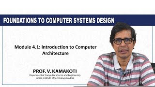 Module 4.1: Introduction to Computer Architecture