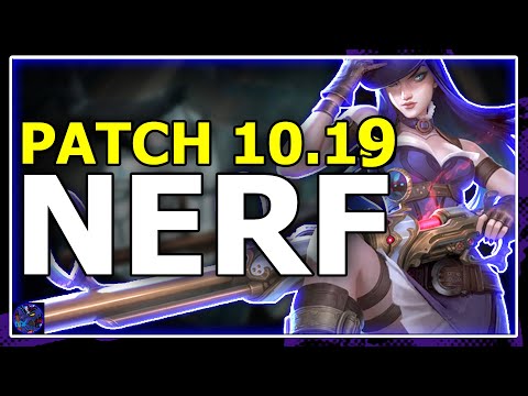 THIS Patch 10.19 NERF DESTROYS CAITLYN! Or Not. Worlds Patch League Of Legends! Jinx Incoming?!