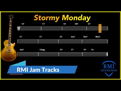 Stormy Monday Jam Track (Slower Tempo)