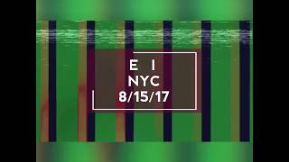 EMI - Live at Bowery Ballroom, NYC 8/15/17