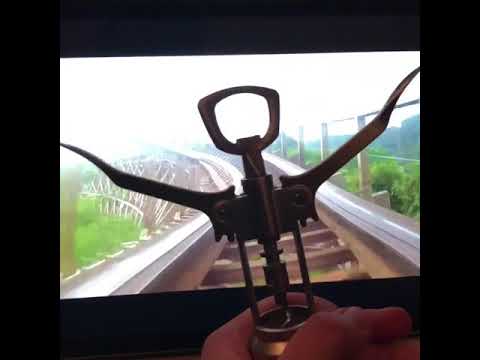 Someone Had Some Fun With A Wine Cork & A Rollercoaster Video