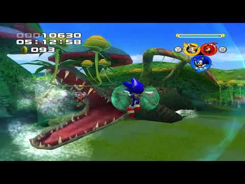 Sonic Heroes - Lost Jungle Alligator Chase [1080p HD]